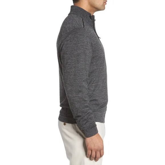 Cutter & Buck Henry Half Zip Sweatshirt Mens 2XB Blue Merino Wool Blend $170 NWT - Picture 6 of 9